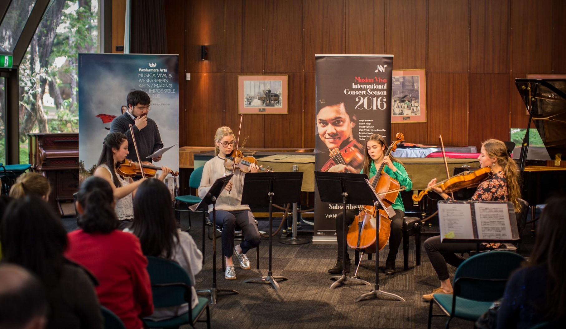 Ken Hamao Enso String Quartet masterclass Ken Hamao Enso String Quartet masterclass
